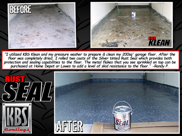 RustSeal on Concrete