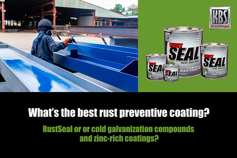 Cold Galvanizing Compounds, Zinc-Rich Coatings, or RustSeal?