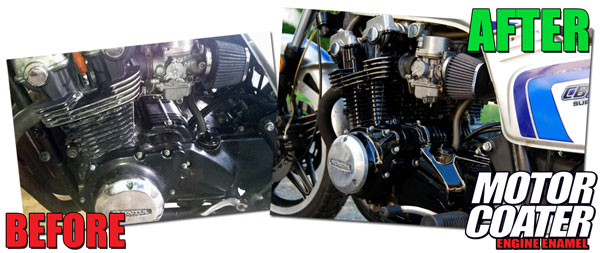 harley engine paint