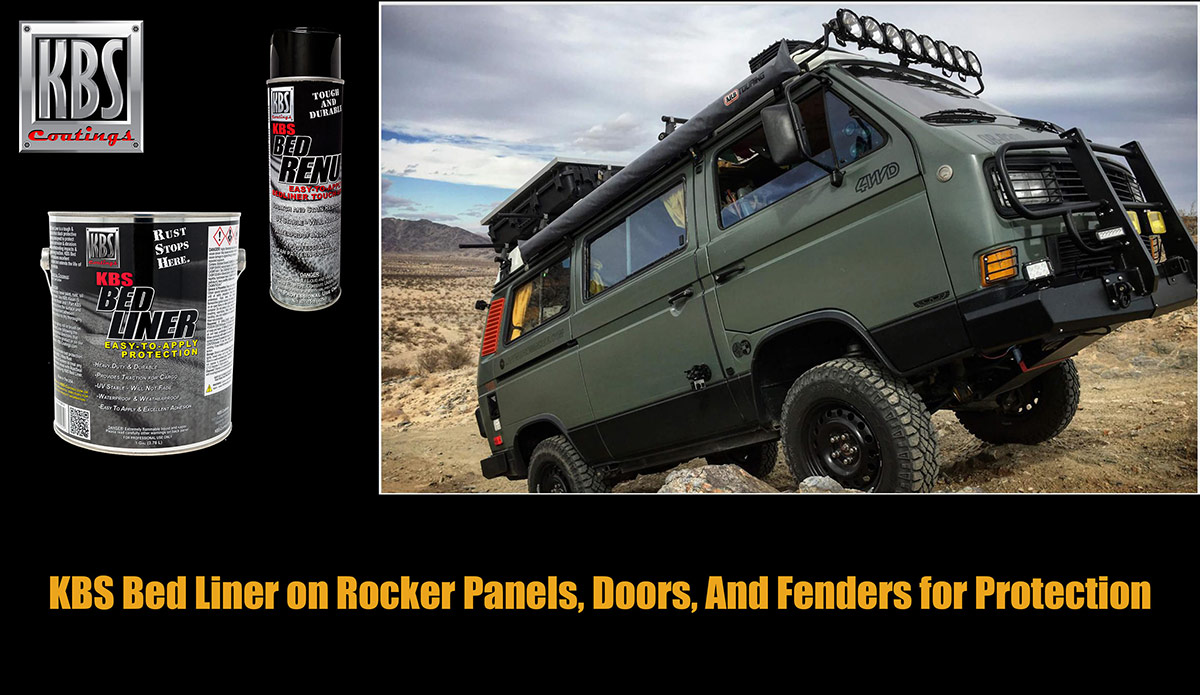 Using Bed Liner on Rocker Panels, Doors, And Fenders for Protection