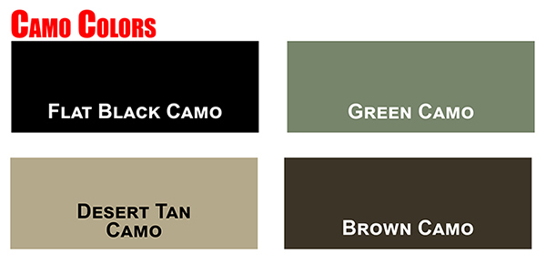 KBS Top Coater Color Chart
