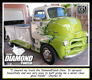 Direct To Metal Clear Coat - DiamondFinish Clear