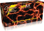Orange Lightning Nitrile Gloves