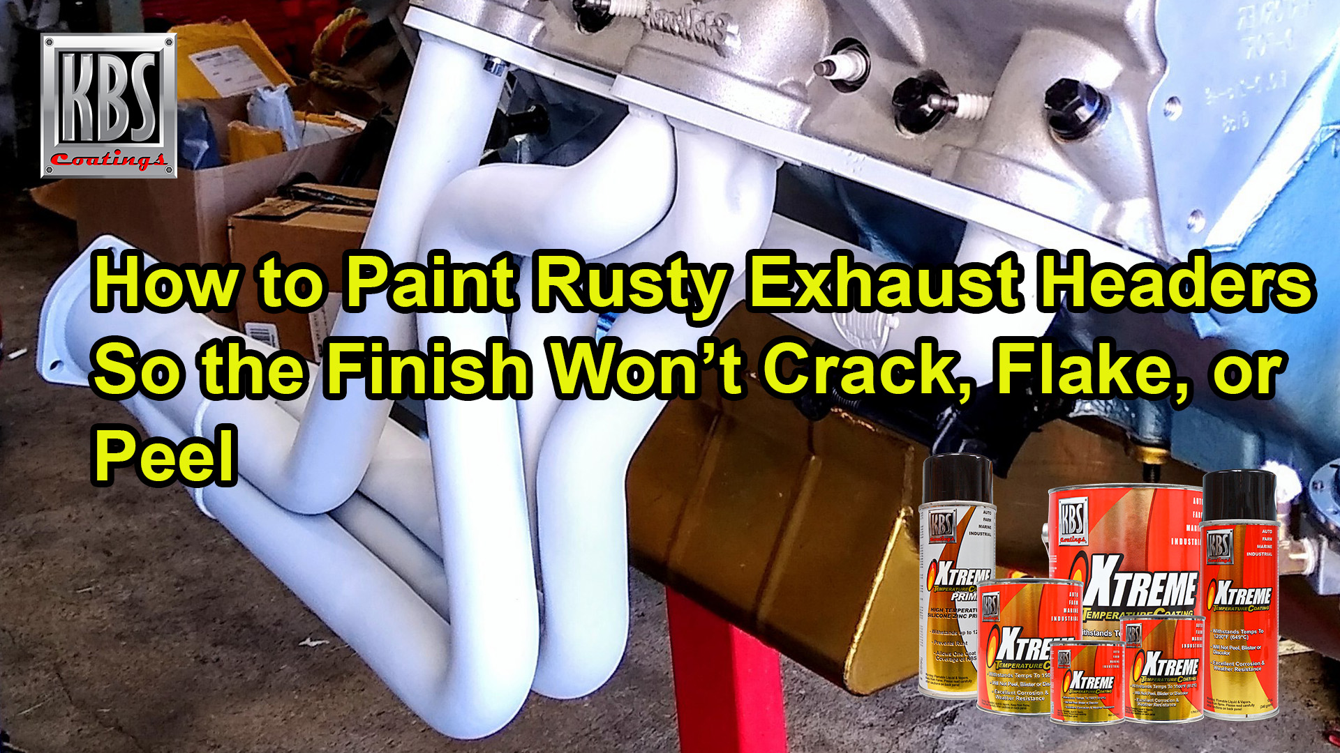 How to Paint Rusty Exhaust Headers So the Finish Won’t Crack, Flake, or Peel