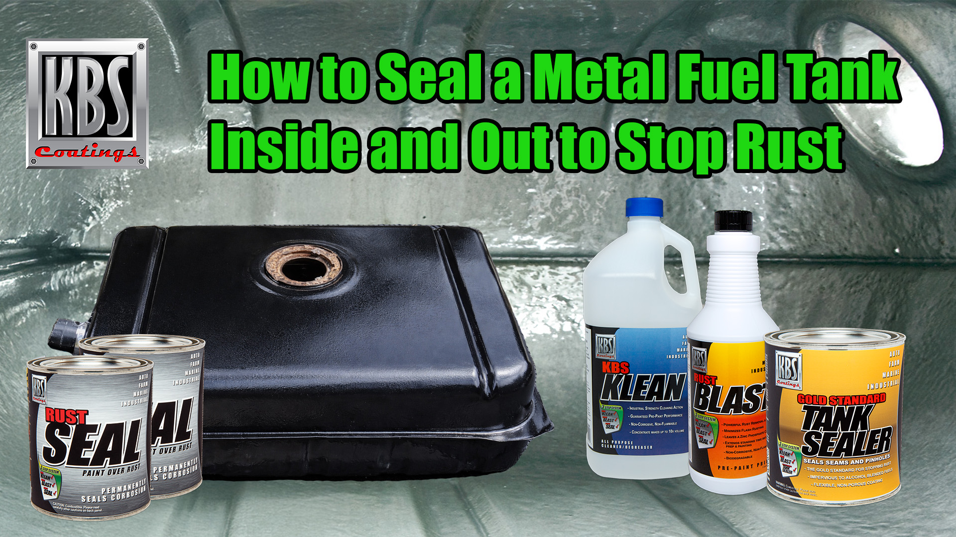 How to Seal a Metal Fuel Tank Inside and Out to Stop Rust and Extend Its Life