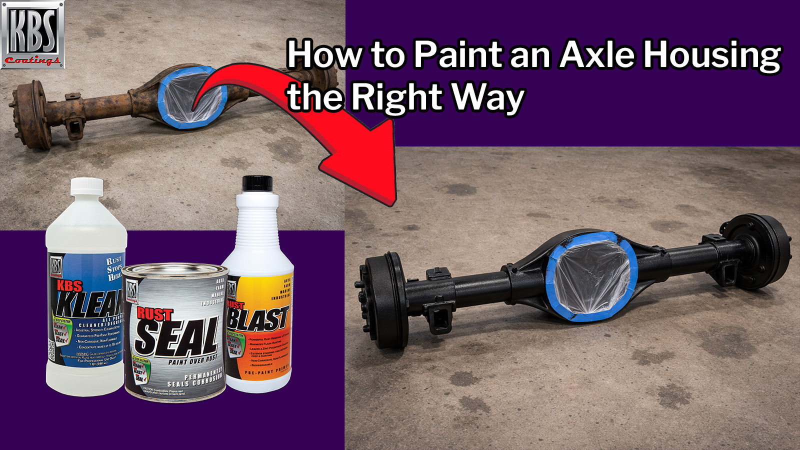 How to Paint an Axle Housing the Right Way - Prevent Rust and Peeling