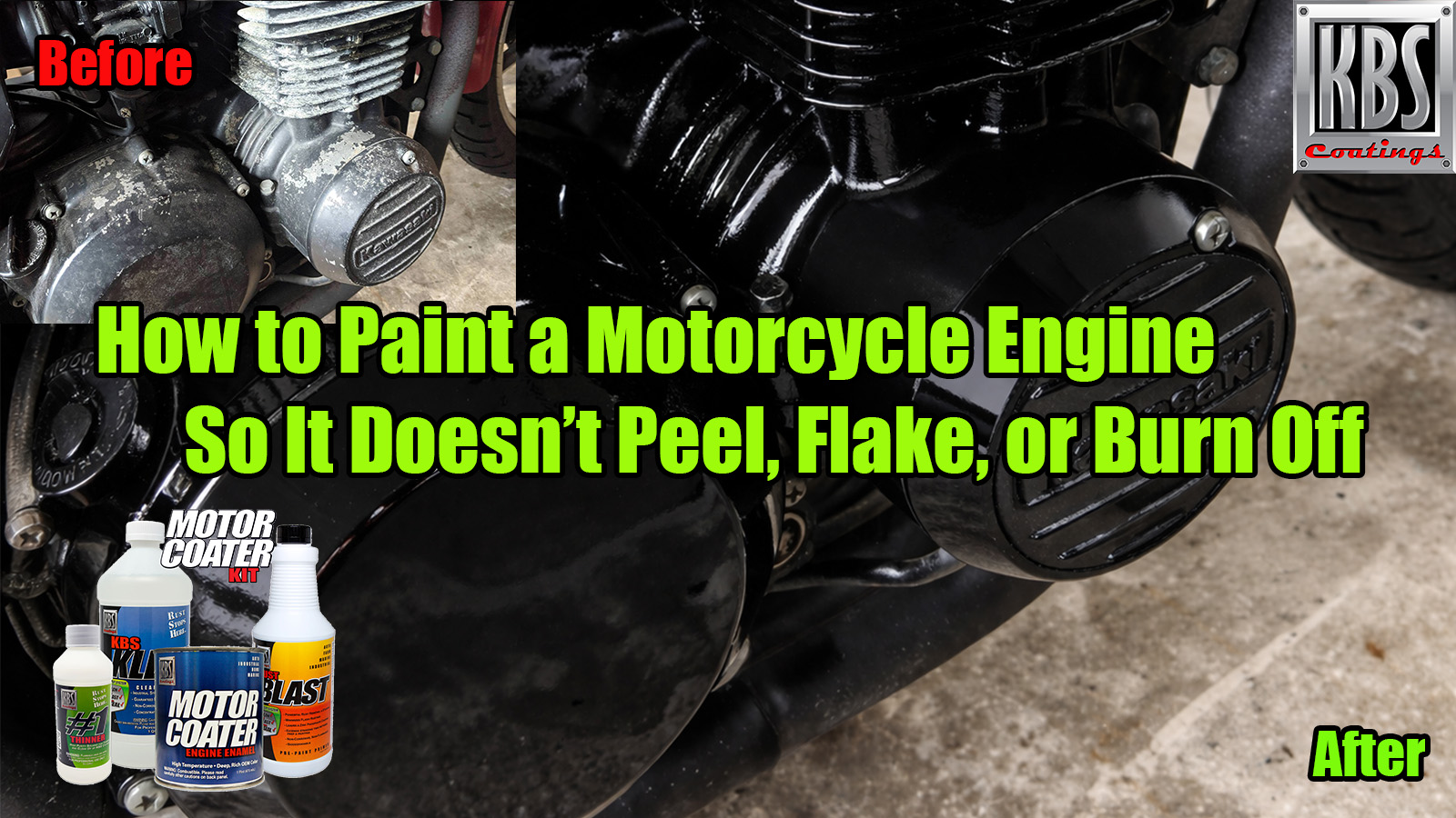 How to Paint a Motorcycle Engine So It Doesn't Peel, Flake, or Burn Off