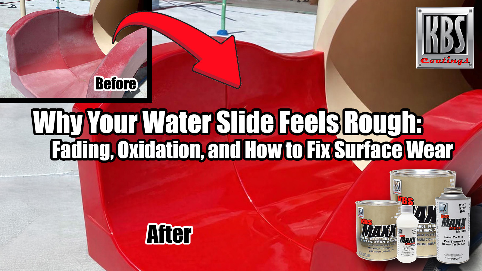 How to Fix a Rough, Faded, or Oxidized Water Slide - Restore Speed and Performance