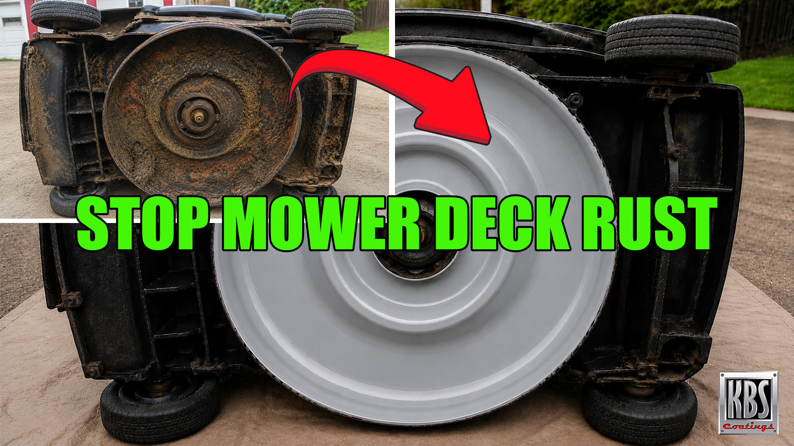 How to Prevent Mower Deck Rust