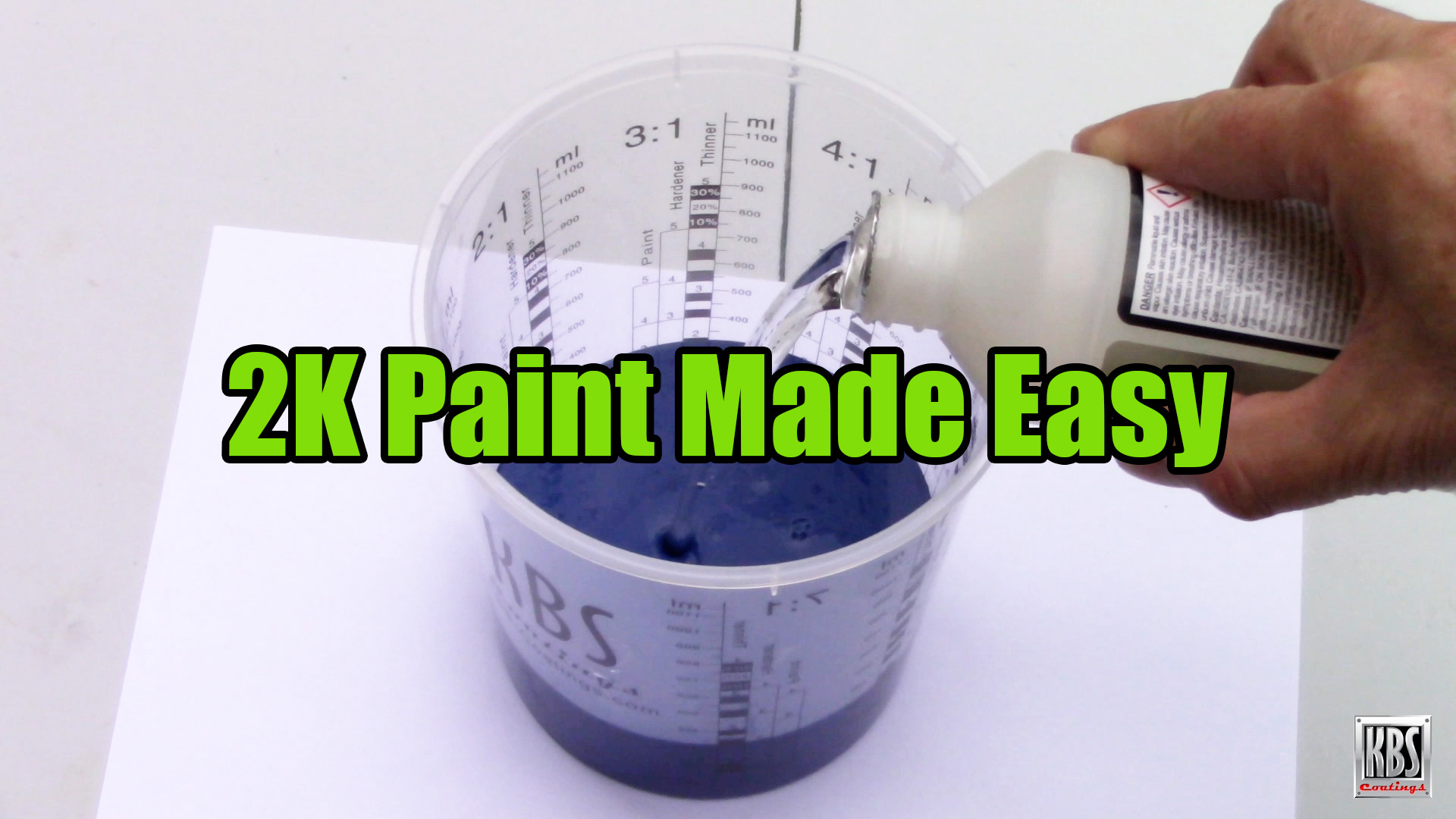 How to Mix and Apply 2K Paint: It's Easier Than You Think