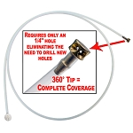 Reusable Cavity Wand Featuring 360° Spray Tip