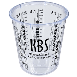 KBS Paint Mixing Cup - 1.75 Qt