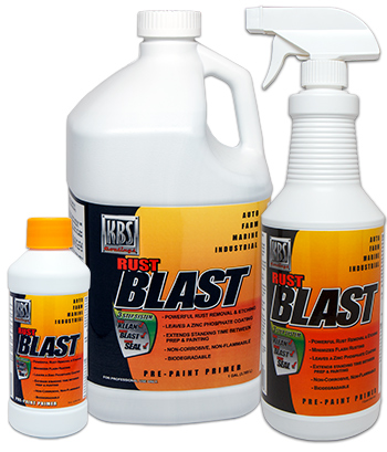 RustBlast is a Powerful Rust Remover - Keep Surface Wet